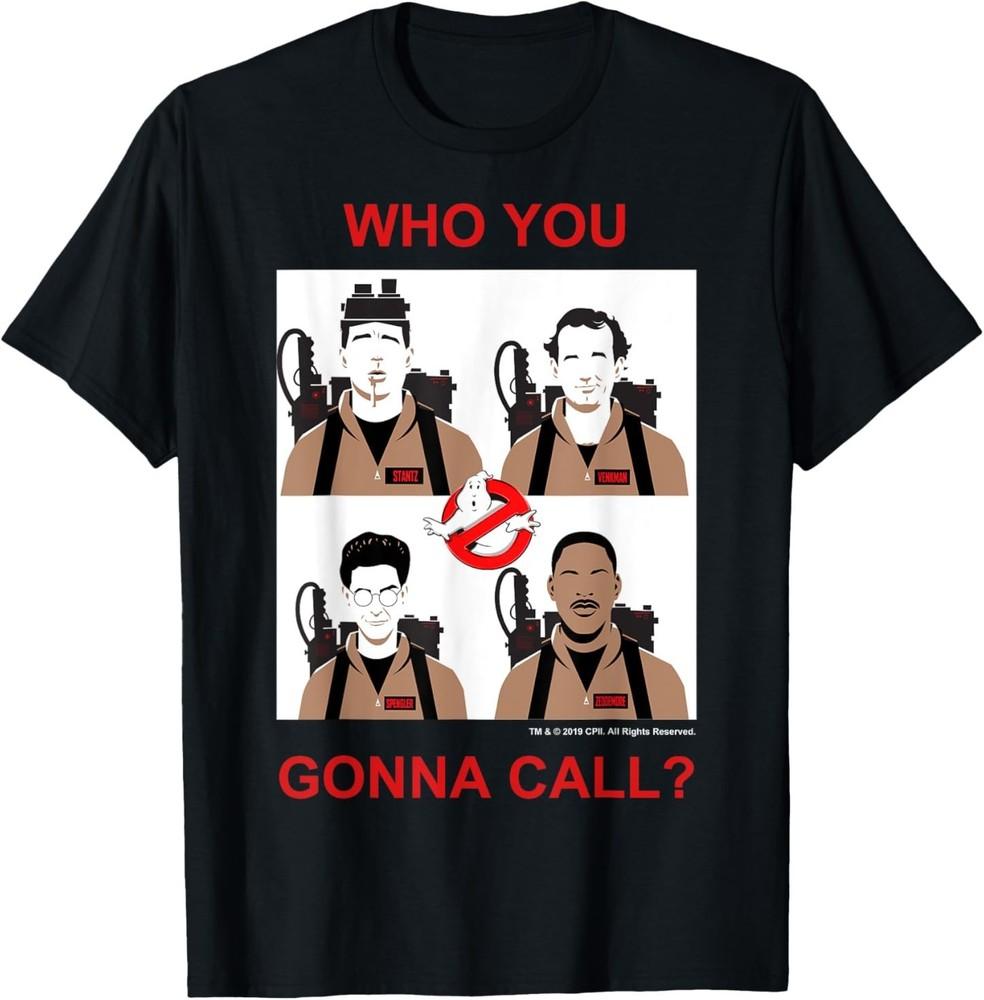

Ghostbusters Who You Gonna Call Group Shot Panels T-Shirt XL