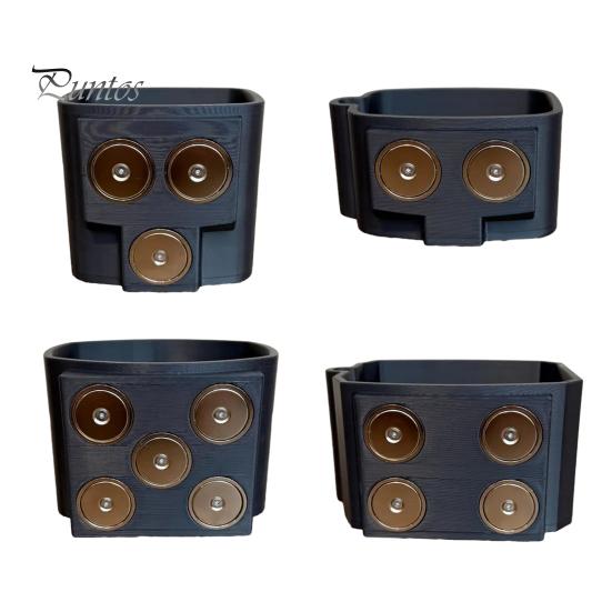 1/4Pcs Magnetic Diesel Additive Holder Heavy Duty Car Truck Diesel Treatment Bottle Organizer Storage Rack for Kitchen Bottles Pantry Garage Home
