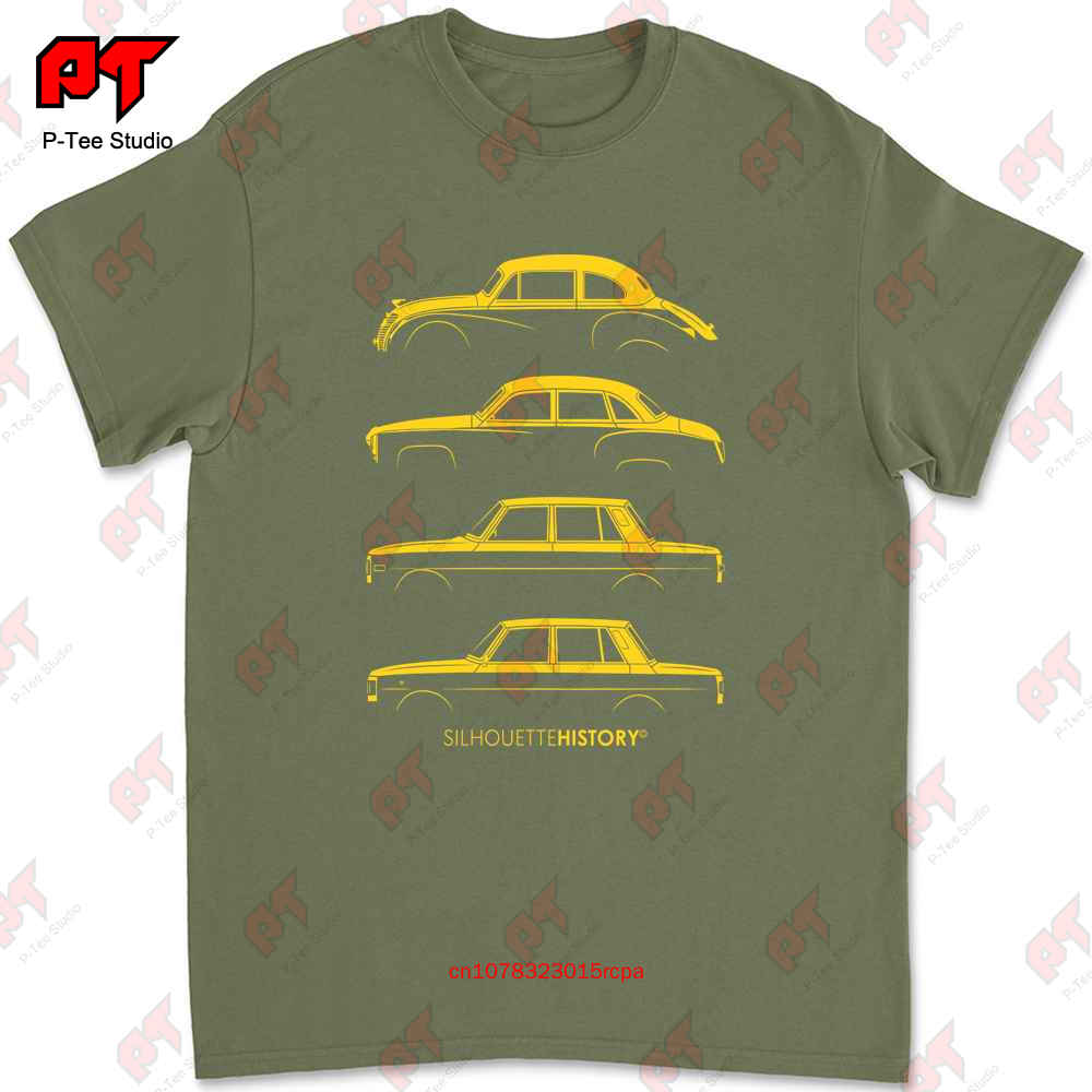 Wartburg Silhouettehistory Tričko WH4U