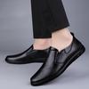 Genuine Leather Men Shoes Casual Slip On Formal Loafers Men Moccasins Italian Black Male Driving Shoes
