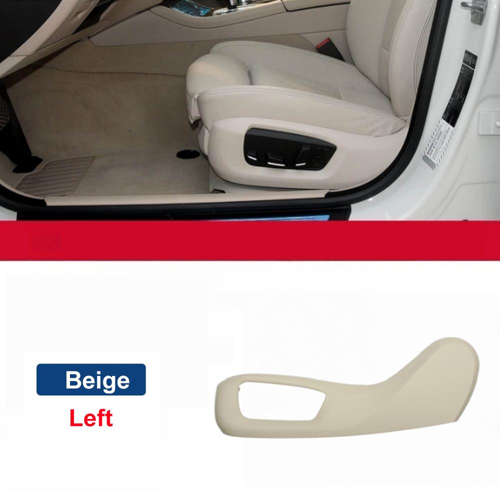 Car Front Seat Side Cover Panel Trim For BMW 5 X5 X6 Series F07 F11 F01 F10 F18 F15 F16 F85 F86 Auto Interior Replacement Parts