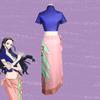 One Piece Red Movie Version Nico Robin Two Years Later Cosplay Costume Jacket