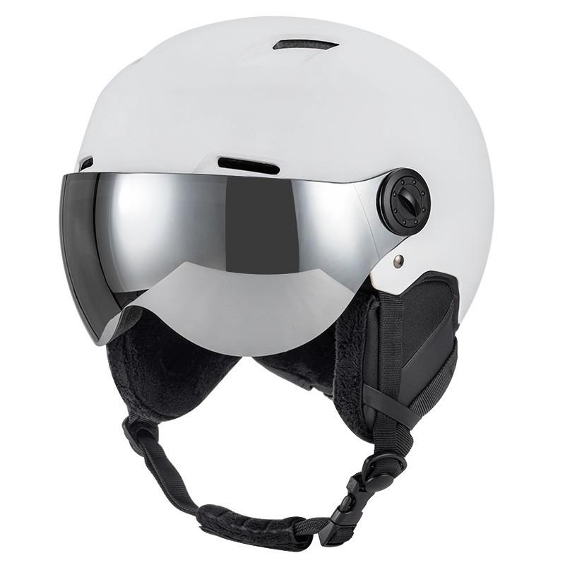 Unisex Ski Snowboard Helmet With Removable Goggles Adults Kids ABS EPS Safety Headgear Outdoor Winter Sports