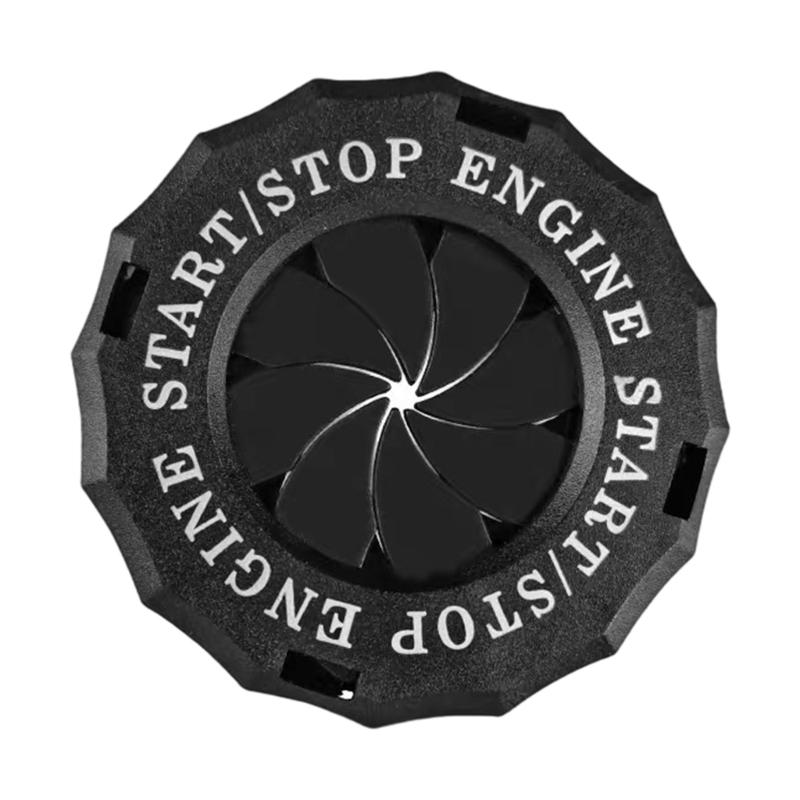 

Universal ABS Rotating Engine Start Stop Button Cover For Motorcycle And Car With Dustproof Waterproof Design
