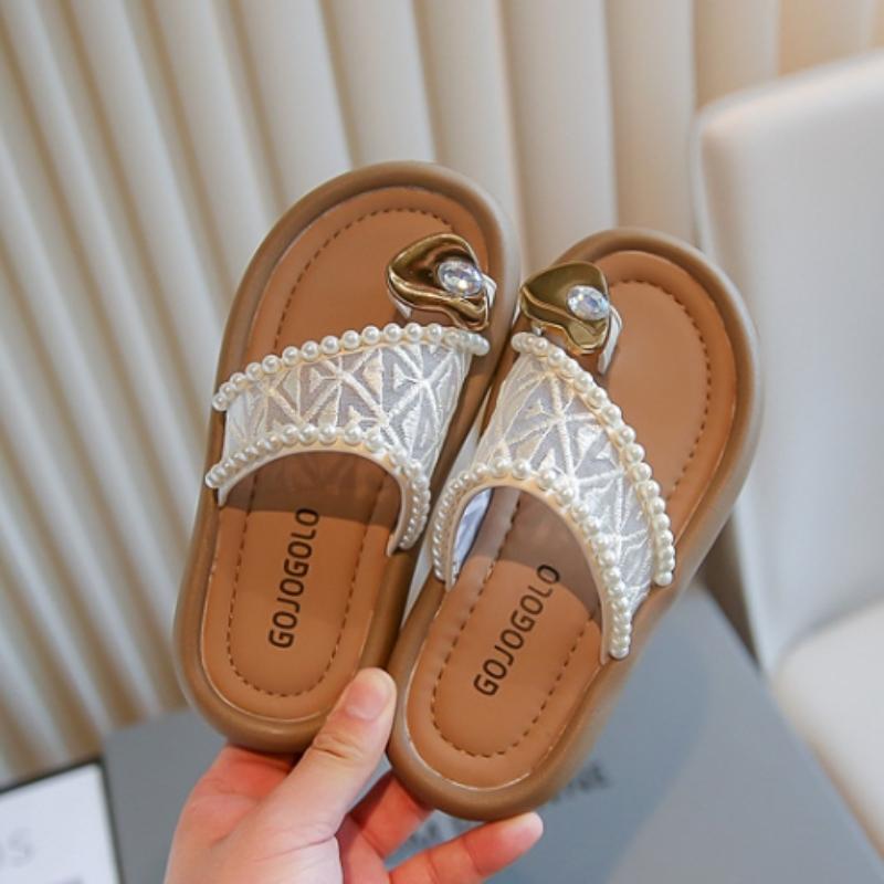 Fashion Girls' Shoes Summer New Kids Shoes Retro Women's Sandals Anti Slip Child Sandals Soft Soled Girls' Sandals