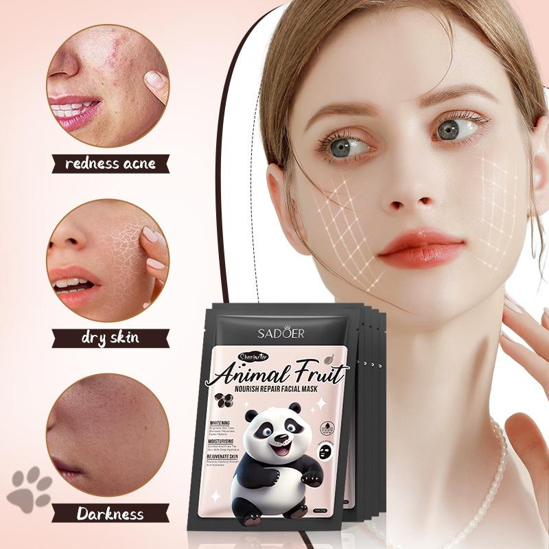 Sadoer Panda Shea Nourishing Repair Mask Hydrating Mask