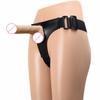 18cm nositelné dildo lesbické sexuální hračky pro dospělé Femdom Fourth Love Props Popruh na penisu anální kolík Realistic Dick