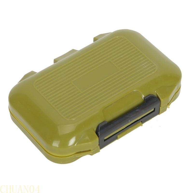 A1A2 Fishing Lures Box Outdoor Fishing Tool Box Portable Tackle Case Organizers Double Sided Lures Hook Organizers Enduring
