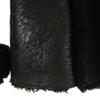 PALMUS Cuir de mouton Manteau en mouton F noir Femme Occasion