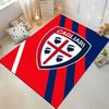 Cagliari Logo Red Blue Carpet suitable as a non-slip mat for the living room or bedroom sofa