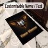 Crystal Velvet Rug Germany national football team Print Custom Name Text Floor Mat Home Decor
