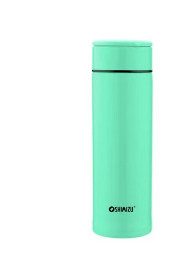 SHIMIZU Portable Stainless Steel Vacuum Flask