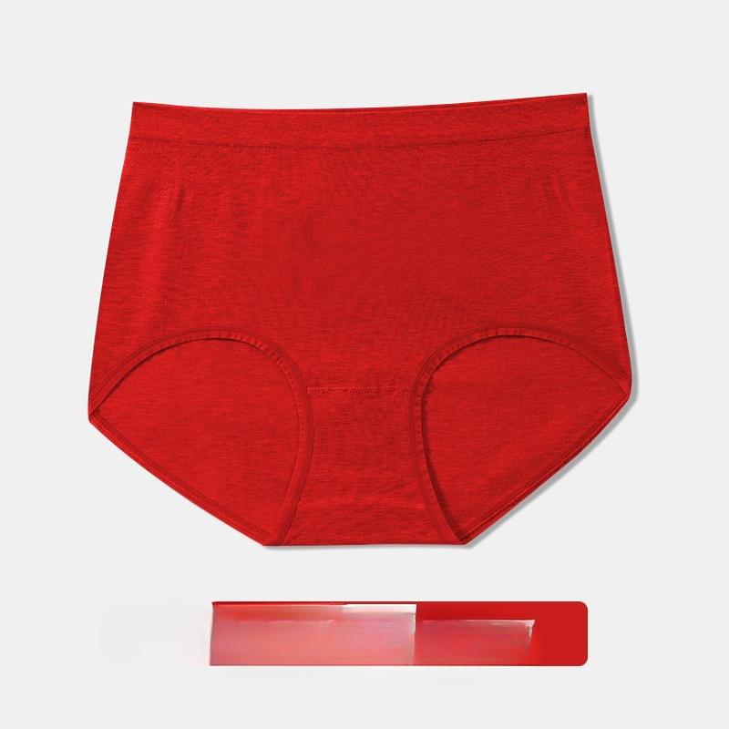 Fashion Summer Sexy Simple High Waist Underwear Comfortable Breathable Soft Skin Friendly Women's Triangle Panties