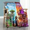 Minecraft Customize Your Name Blanket Lightweight Customizable Blanket Warmthful Decor Versatile For Picnics Bedding Home Decor Office