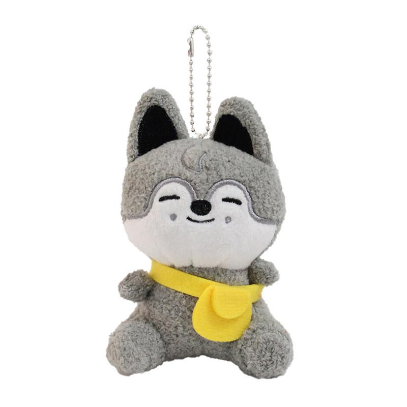 Stray Kids Cartoon Animal Plush Doll Pendant With Soft Water Crystal Fabric For Gift
