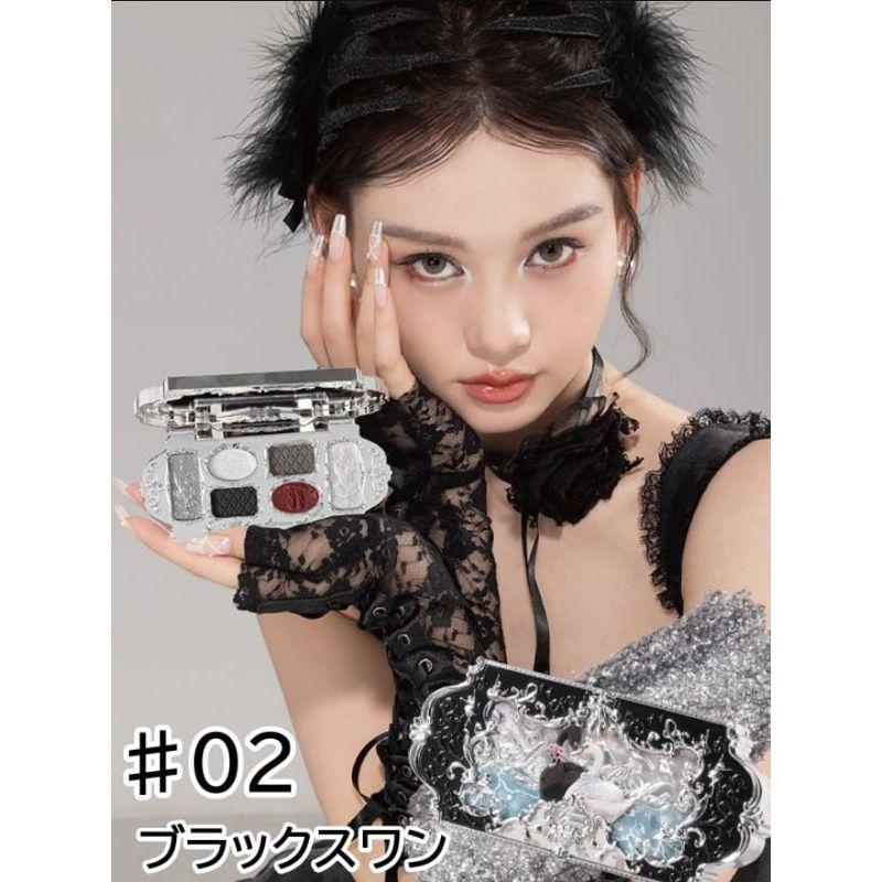 Flower Knows - 6-Farben Lidschattenpalette - #02 Black Swan