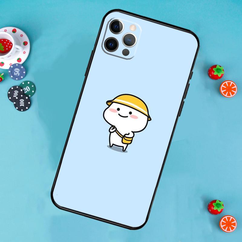 Cute Cartoon Pentols Phone Case For iPhone 17 Air 16 15 14 13 12 11 Pro Max 12 13 mini 15 16 Plus 16e Cover Funda