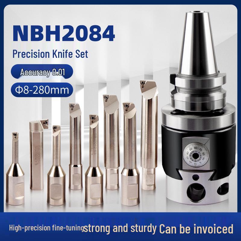NBH2084 Fine Adjustment Boring Head Set with NBJ16 Offset and Fine Boring Bar