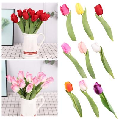 Simulated Tulip 37cm Artificial Tulip Faux Silk Fake Tulip Flower Bulk for