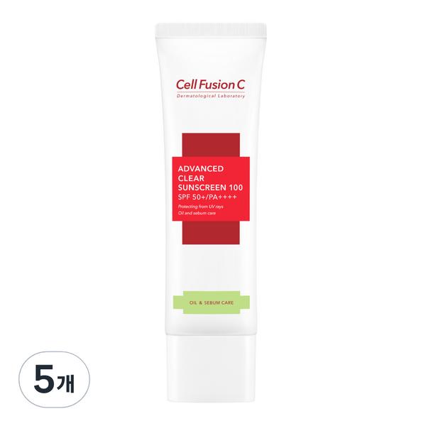 

Cellfusion C Advanced Clear Sunscreen 100 SPF 50+ PA++++, 50 мл, 5 шт.