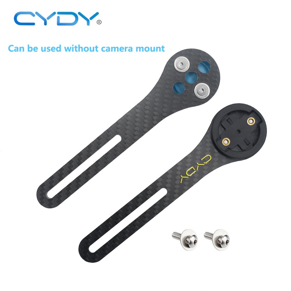CYDY 3K Carbon Computer Edge130 200 Mount Holder Road Bike Handlebar Light Lamp Clip Camera Garmin Wahoo Bryton Rider420 Cycling 1