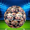 Custom Name Personalized Marilyn Monroe Print Size 5 Soccer Ball Training & Match Football, for Team, Kicking, Gift for Football