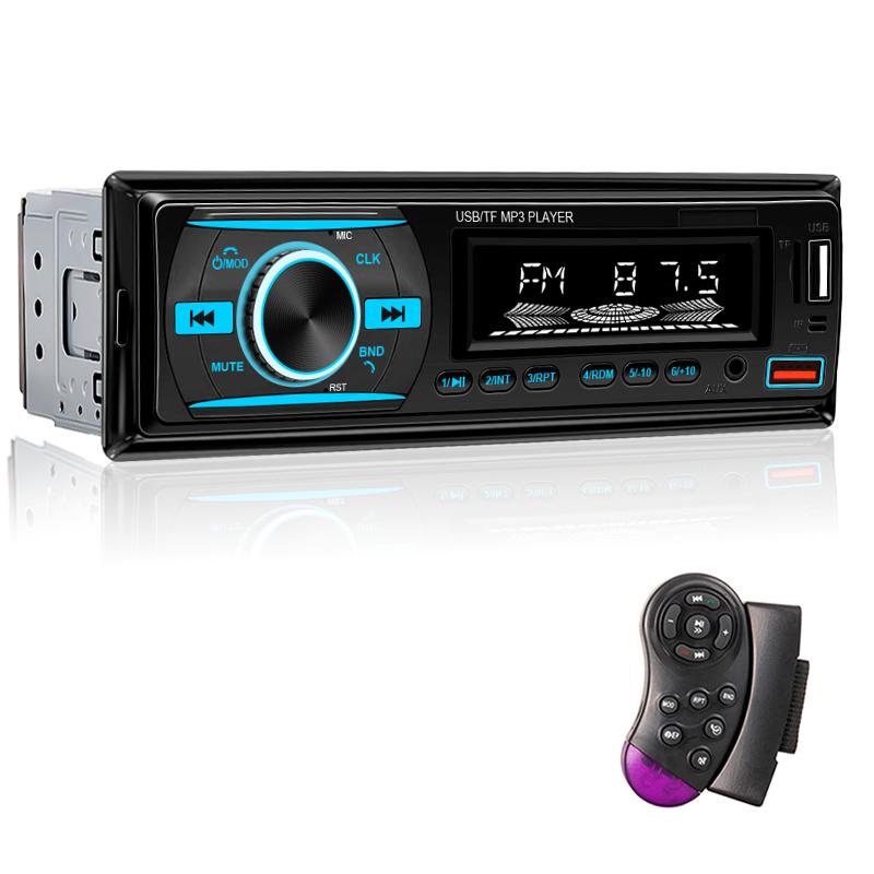 

Автомобильный радиоприемник 1 Din FM-аудио Музыка USB / SD Bluetooth Стерео MP3-плеер 12 В