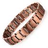 Retro-Stil Magnetstein Armband Rotkupfer Herren Armreif Halloween/Weihnachten