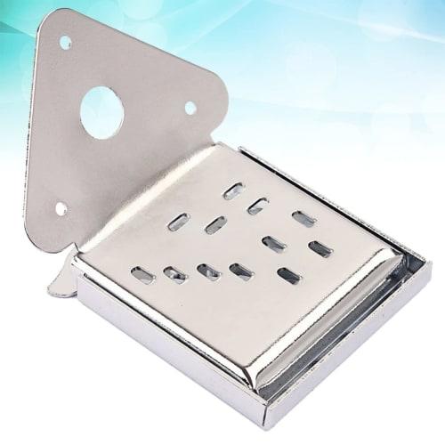 Vaguelly Triangle Tailpiece for Mandolin and Guitar, Metal Tailpiece, Mandolin Parts, Silver