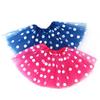 Polka Dot Print Tulle Dance Pettiskirt Layered Princess Skirt Ballet Dancewear Tutu Skirts  Adult
