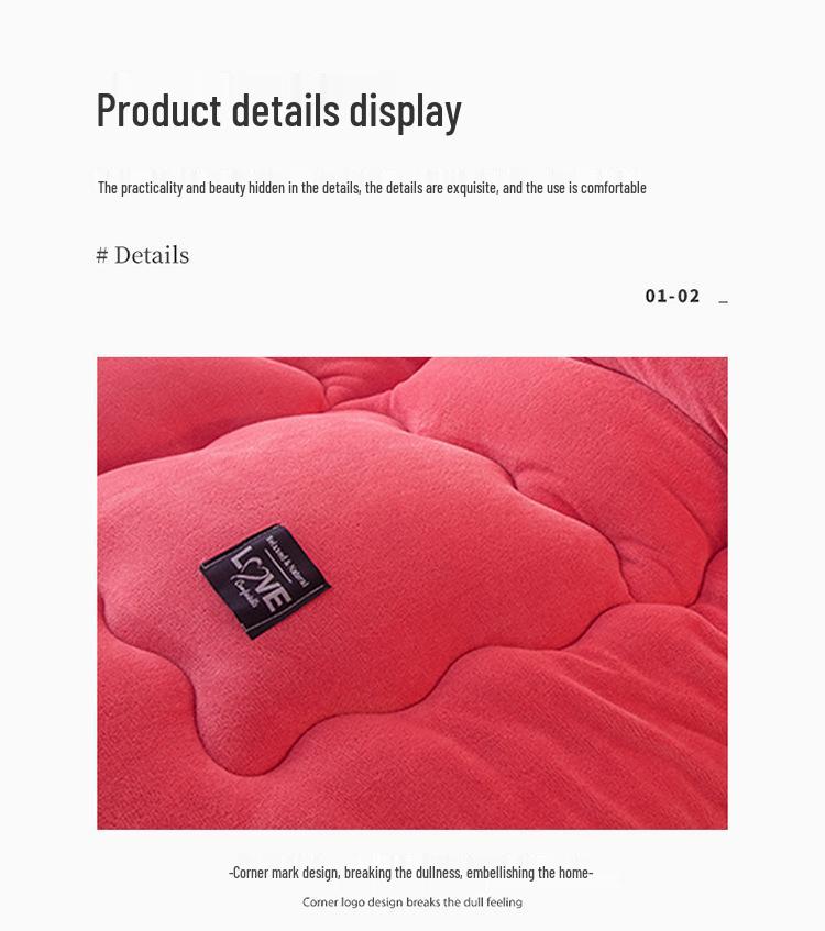 Thickened Lambswool Milk Velvet Bedding Set - Autumn/Winter Collection