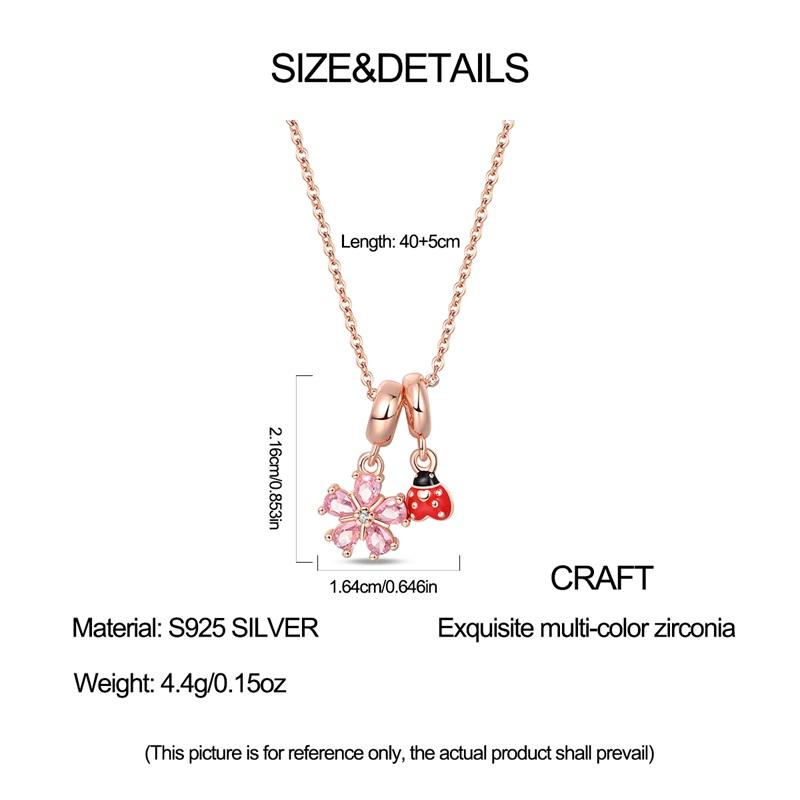 

New 925 Sterling Silver Necklaces Golden Sun Moon Dream Catcher Zircon Pendant Necklace Fit Women Fashion Jewelry Making Gift