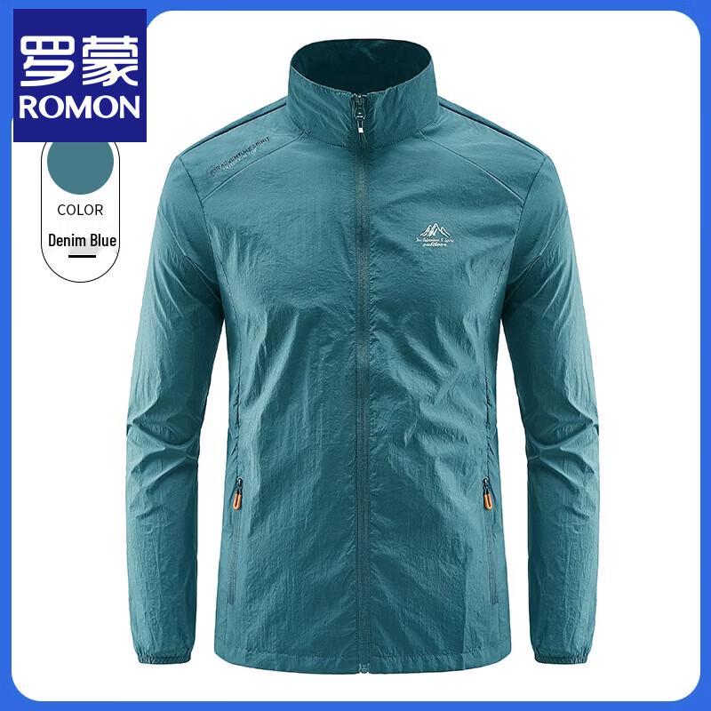 Romon Men s Ice Silk Sun Protection Jacket 2XL