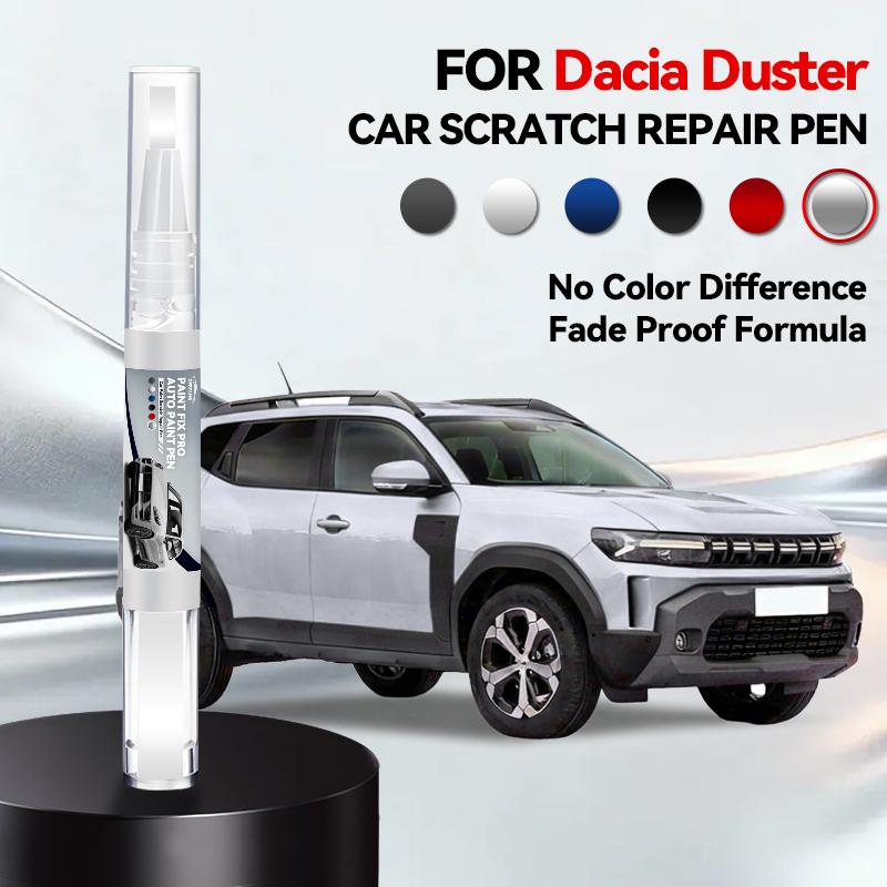 Autolack-Reparaturstift für 2010-2025 Dacia Duster Lackkratzer-Reparaturzubehör Schwarz B20 Orange Rot Blau Silber Weiß