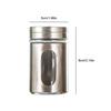 Spice Shaker Stainless Steel Pepper Seasoning Jar Cooking Baking Bottle Condiment Powder Container Toothpick Holder Gadget