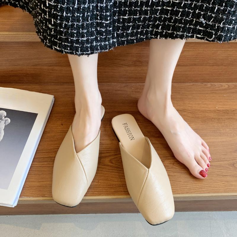 Ladies Slippers Summer Fashion Flat Beach Shoes Women Casual Slides Demi-season Footwear