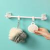 2Pcs Curtain Rod Bracket Hooks Adjustable Clear Wall Bracket Self Adhesive Rods