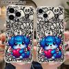 Phone Case: 2D Flat Suitable for iPhone 18 17 16 15 14 13 Pro, Transparent Four Corner Protective Case, Starry Sky Puppy, Christmas and Halloween Gift