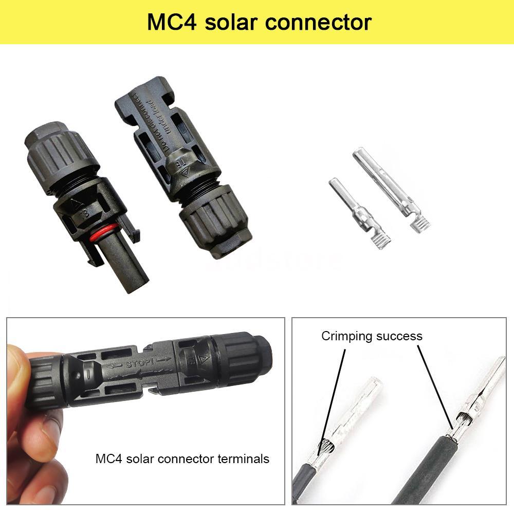 Solar Panel multitool Crimping Tools 2.5-6mm2 14-10AWG Wire Crimper Wire Connector Cut Kit + Wire Stripper Crimping Pliers