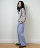 Hombadittingjeu Stripe Pin-Tuck Pants (Sky Blue)