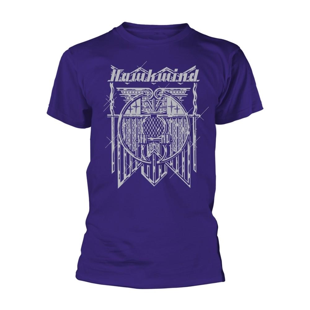 Hawkwind Doremi Silver (Purple) TShirt Unisexs