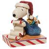 JIM SHORE Santa and Snoopy Wrist and Bag <Christmas> 6010323