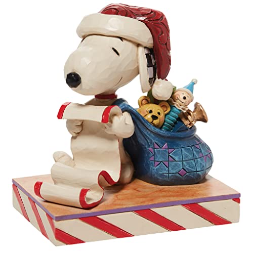 JIM SHORE Santa and Snoopy Wrist and Bag <Christmas> 6010323