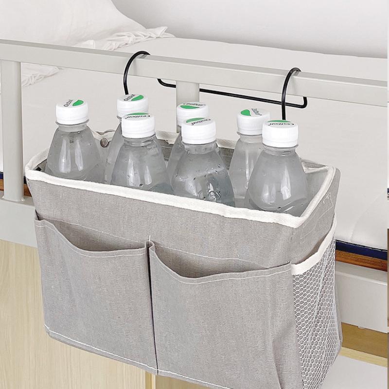 Hanging Basket Dormitory Bedside Storage Rack Large Capacity Bedroom Bed Beside Multipurpose Storage Bags Home Hangings Bag