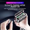 Wireless Bluetooth TWS Sport Headphones Waterproof Noise Cancelling HiFi Deep Bass Dual Earbuds with Charging Box
