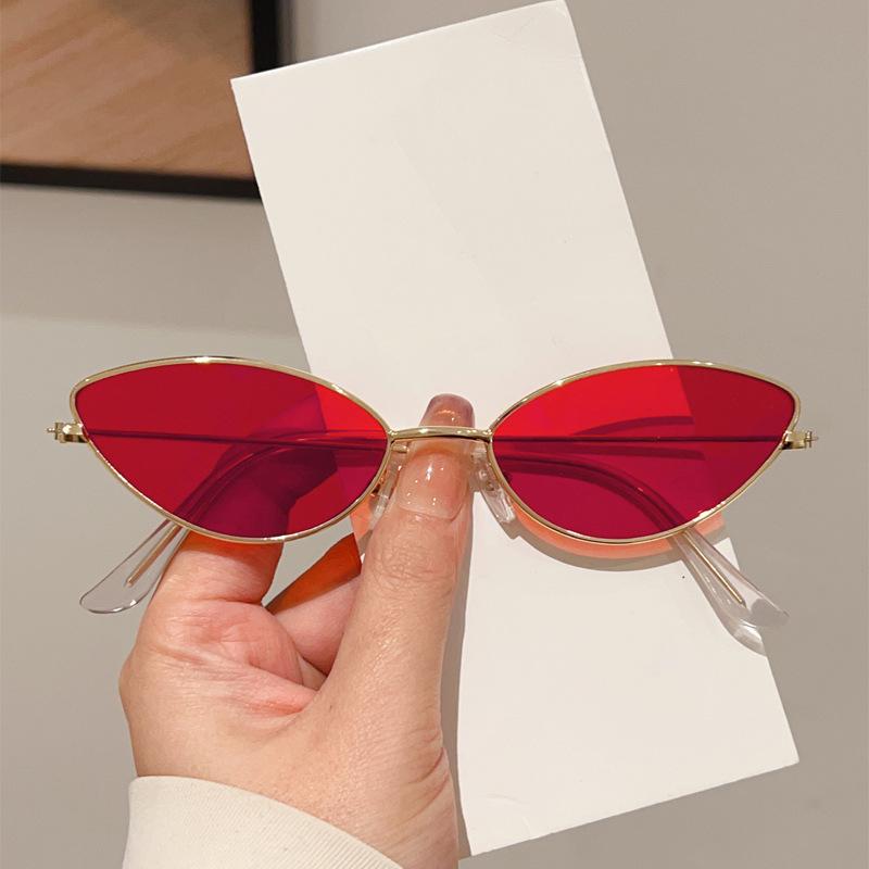 JYL TS Sunglasses UV Protection Cat Eye Sea Metal Korea/3281