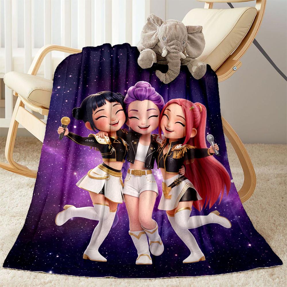 Stars Shine Bright Blanket Ultra-Soft Suitable for Picnics Couch Bedding for All Seasons Digital Print Perfect Gift for Relatives and Friends