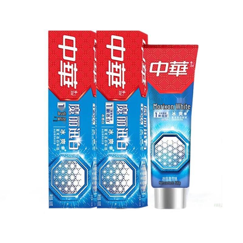

Zhonghua Magic White Ice Mint Whitening Toothpaste (2x100g)