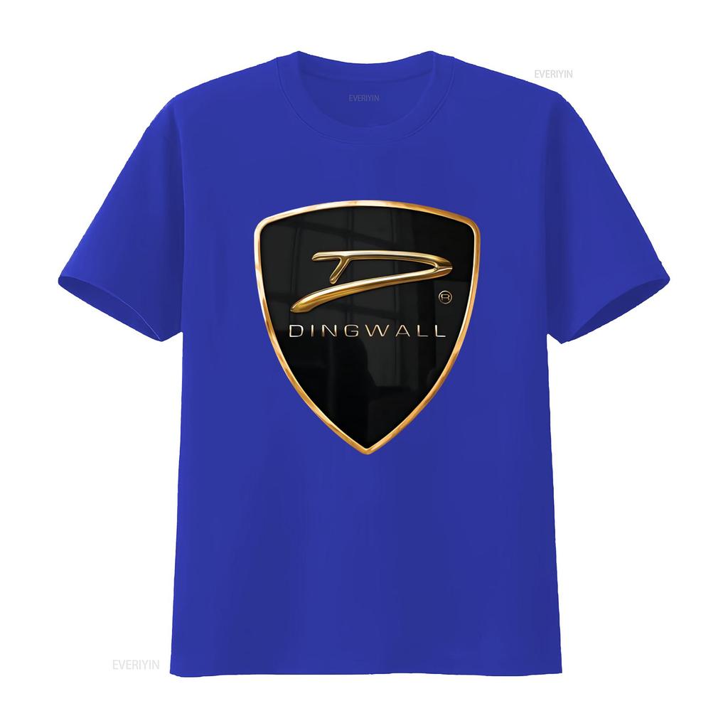 Camiseta con Logo de Bajo Dingwall Guitars Ng Adam Nolly Signature para Hombre y Mujer Elegante Cómoda Perfecta Amantes de la Música vintage