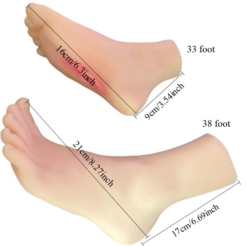 Foot Vagina Masturbator Soft Stick Sex Toys for Men Fetish Fake Pussy Adult Products Accessories Lifelike Woman Feet Model